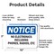 Signmission No Electronics Including Phones Radios Etc, 10 in W x Rectangle, Aluminum OS-2PACK-NS-A-710-L-14505 - alternate 4